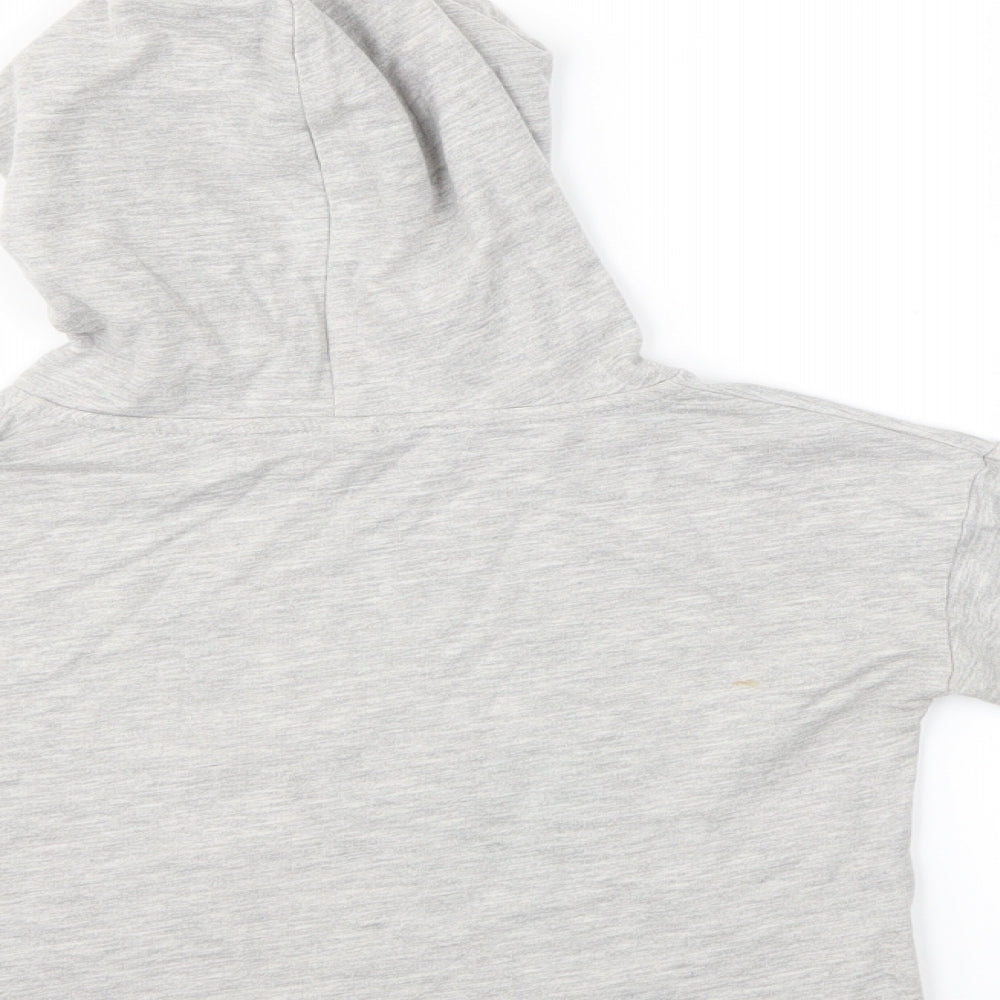 TU Girls Grey   Pullover Hoodie Size 6 Years