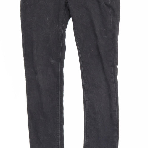 Denim & Co Boys Black  Denim Skinny Jeans Size 9-10 Years