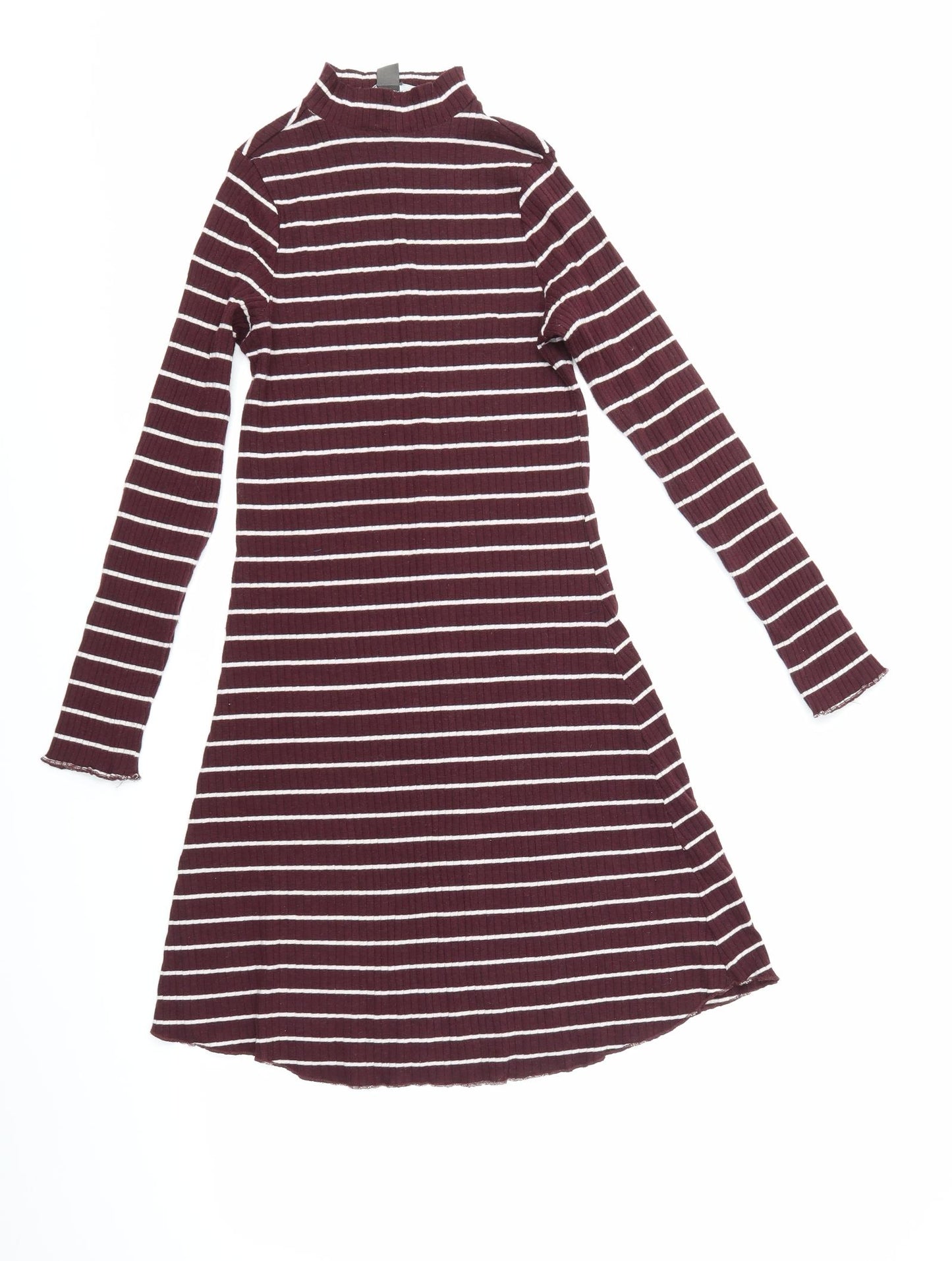 Primark Womens Multicoloured Striped  Jumper Dress  Size 8