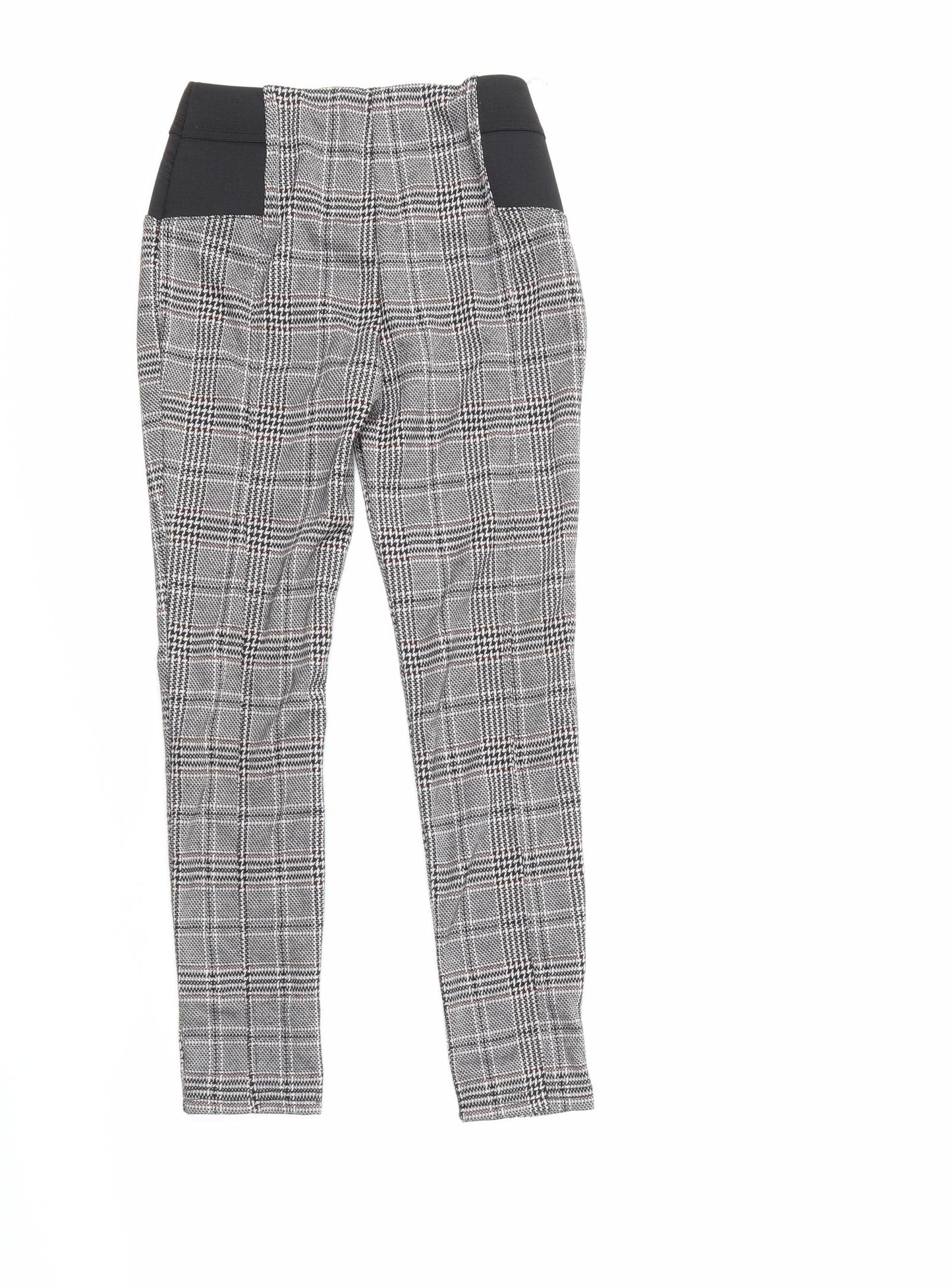 Primark Girls Multicoloured Check  Dress Pants Trousers Size 10-11 Years
