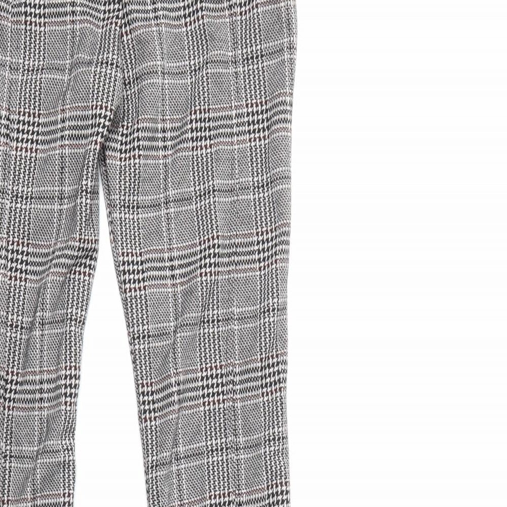 Primark Girls Multicoloured Check  Dress Pants Trousers Size 10-11 Years