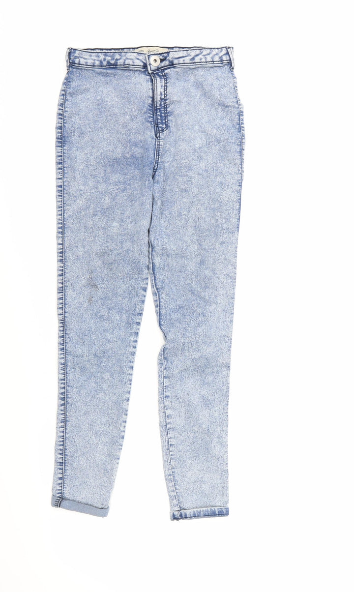 Denim & Co. Girls Blue  Denim Straight Jeans Size 12-13 Years