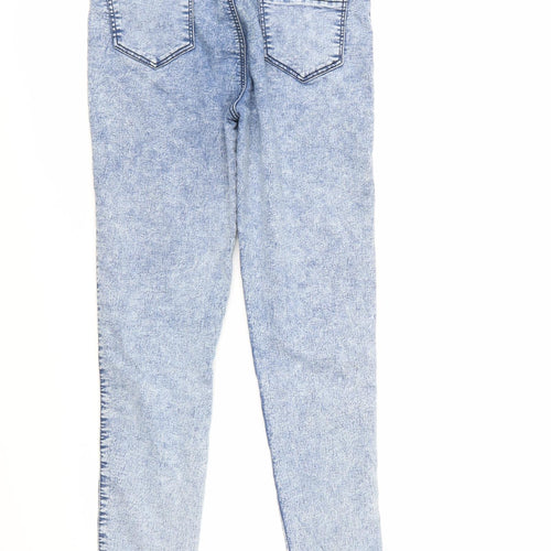 Denim & Co. Girls Blue  Denim Straight Jeans Size 12-13 Years