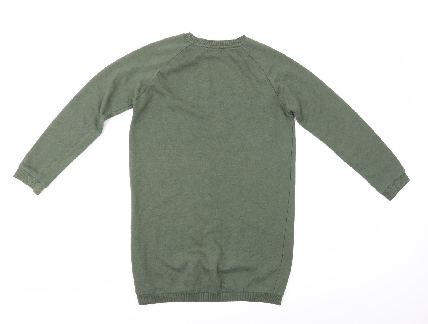 Primark Girls Green   Pullover Jumper Size 11-12 Years