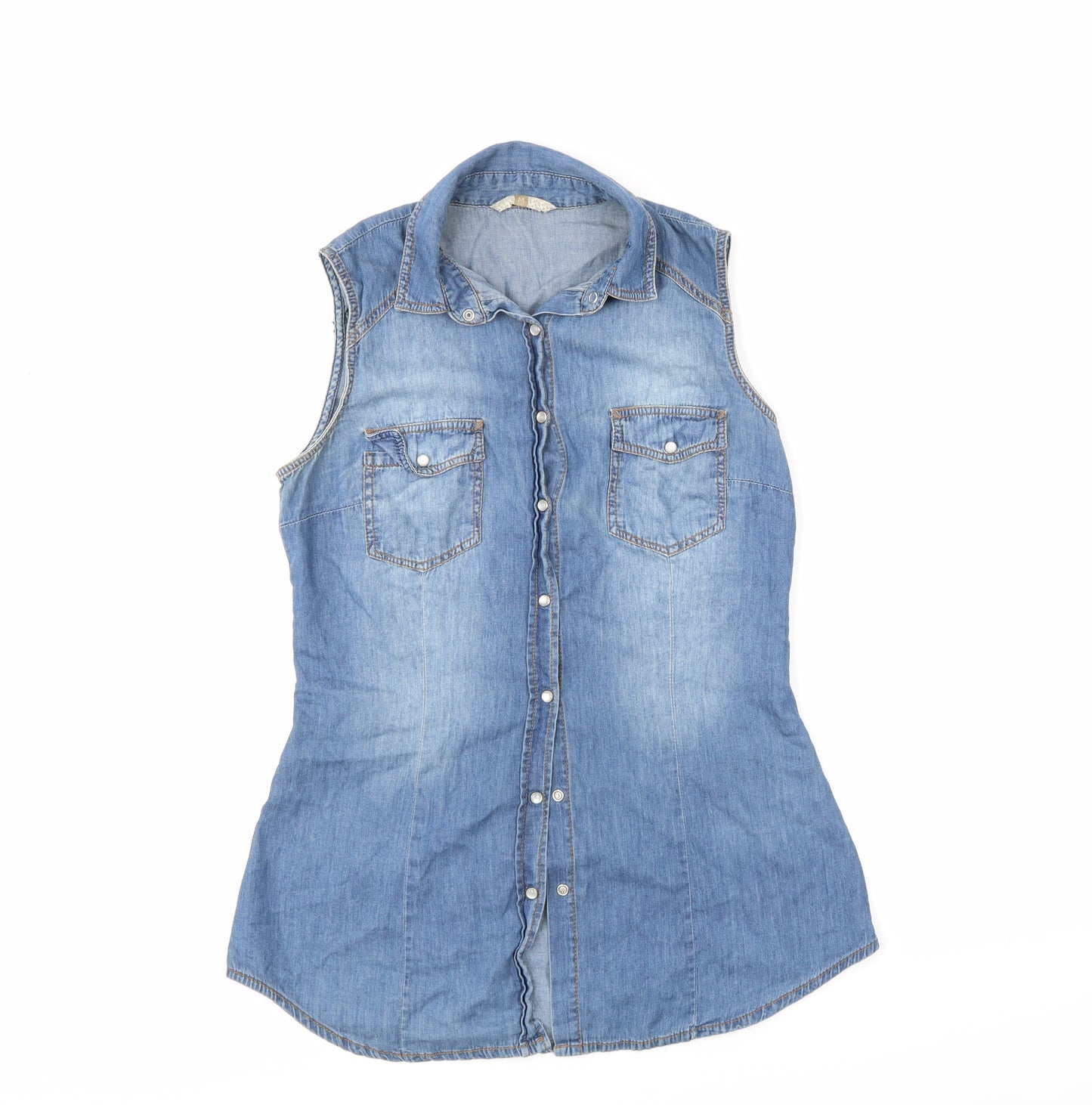 Preworn Womens Blue   Basic Tank Size M