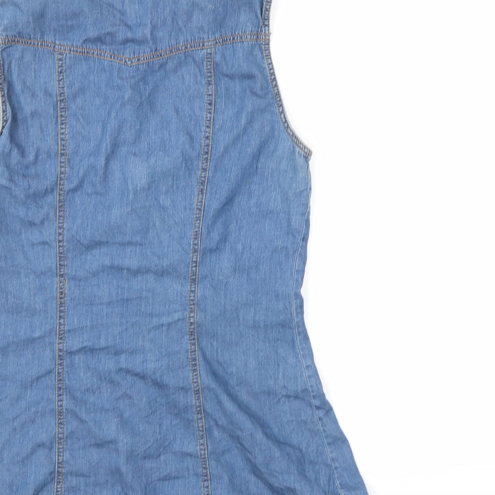 Preworn Womens Blue   Basic Tank Size M