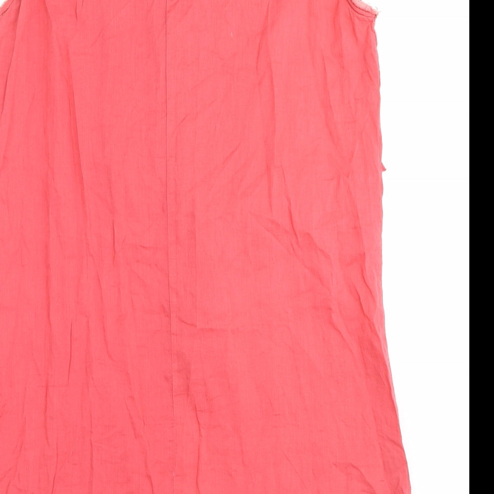 zara basic Womens Pink   Basic Tank Size L