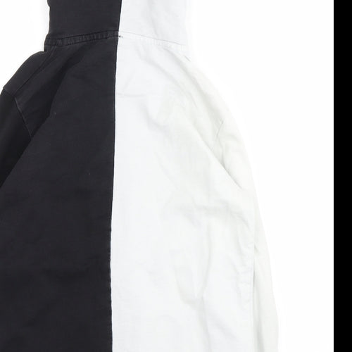 Preworn Womens Black   Full Zip Hoodie Size L  - panda