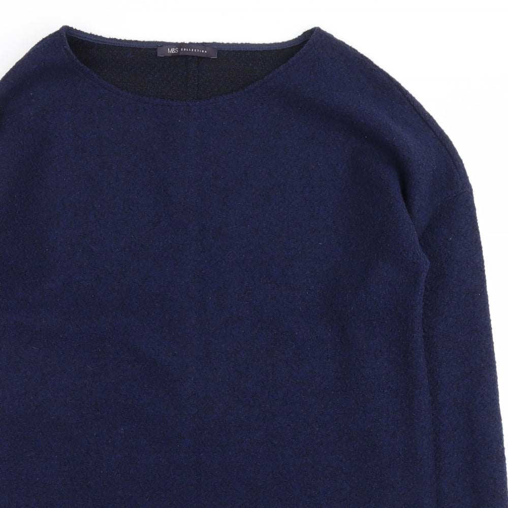 Marks and Spencer Womens Blue   Pullover Sweatshirt Size 12