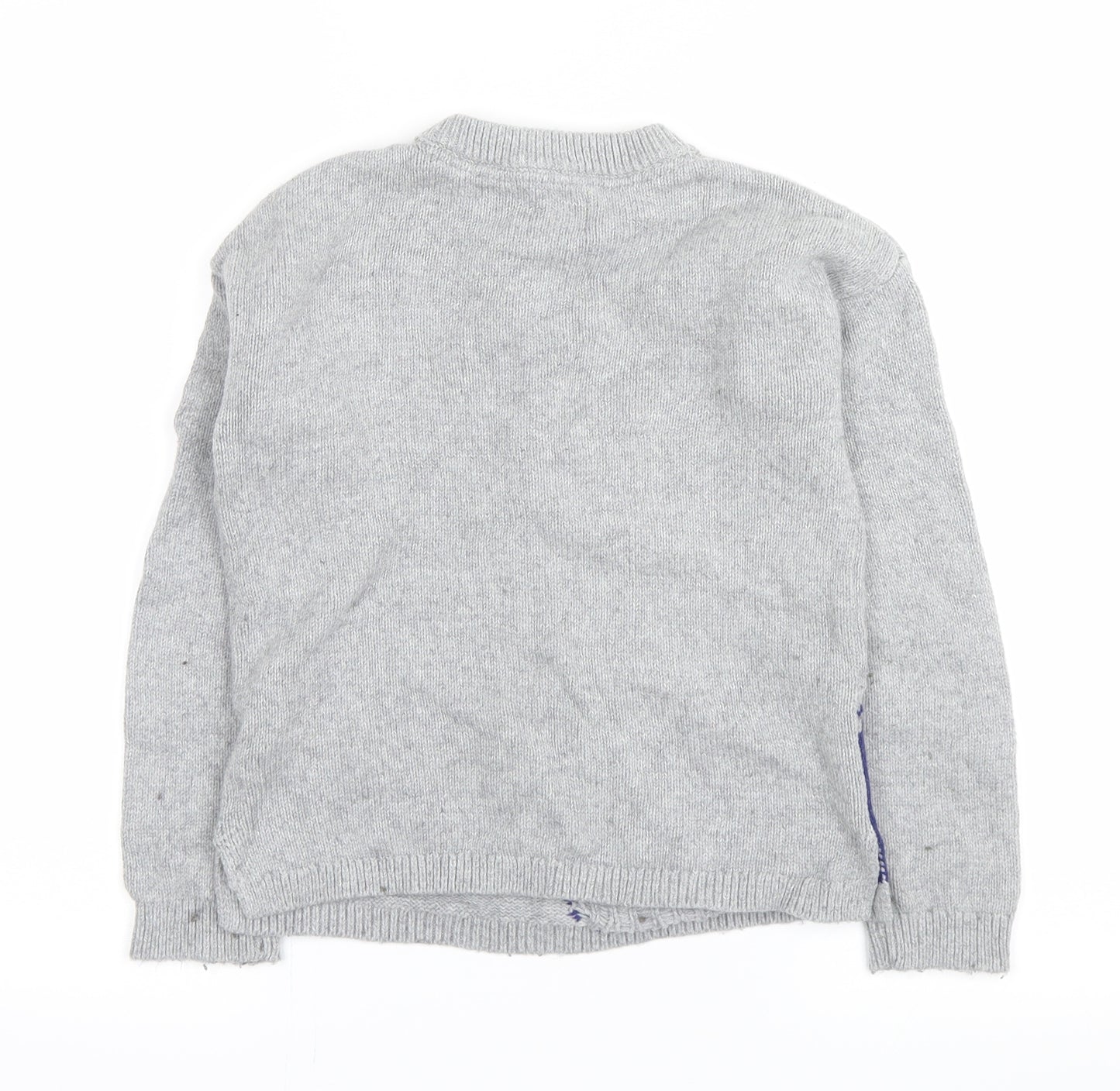 Mini Boden Girls Grey   Pullover Sweatshirt Size 8-9 Years  - unicorn