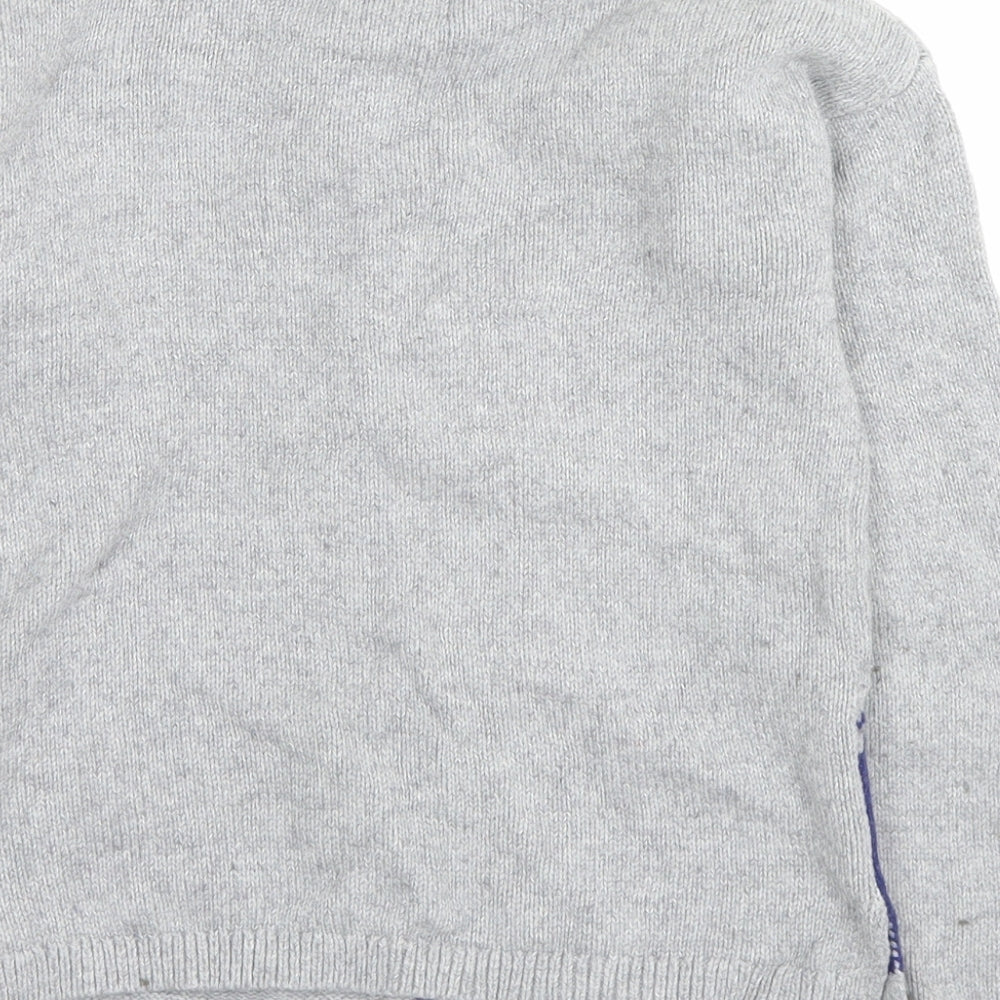 Mini Boden Girls Grey   Pullover Sweatshirt Size 8-9 Years  - unicorn