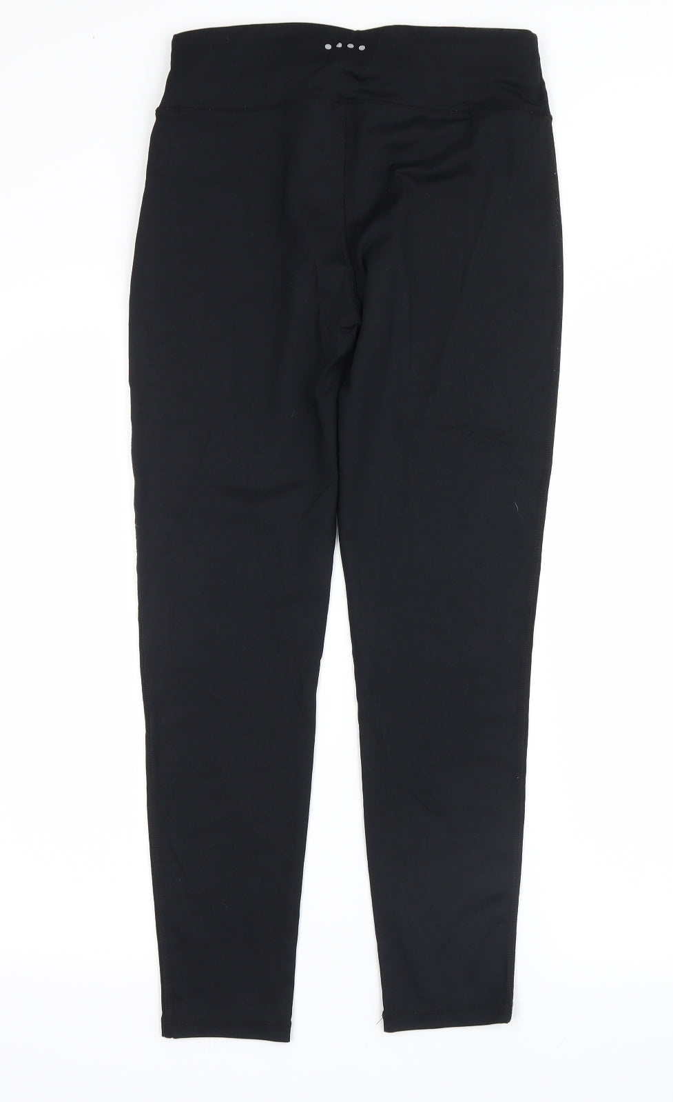 souluxe Womens Black  Microfibre Jogger Leggings Size 12