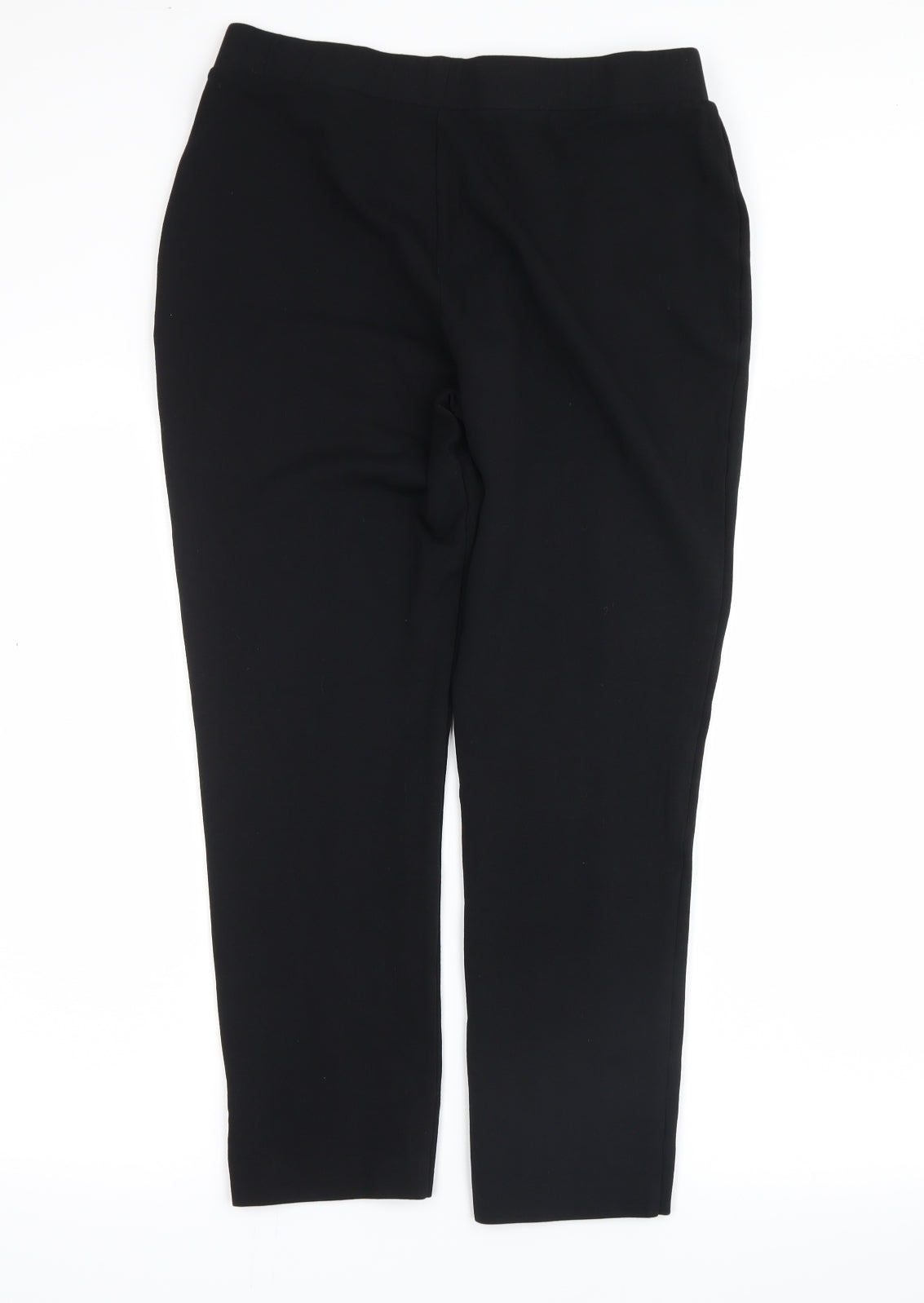 TU Womens Black   Cropped Trousers Size 14