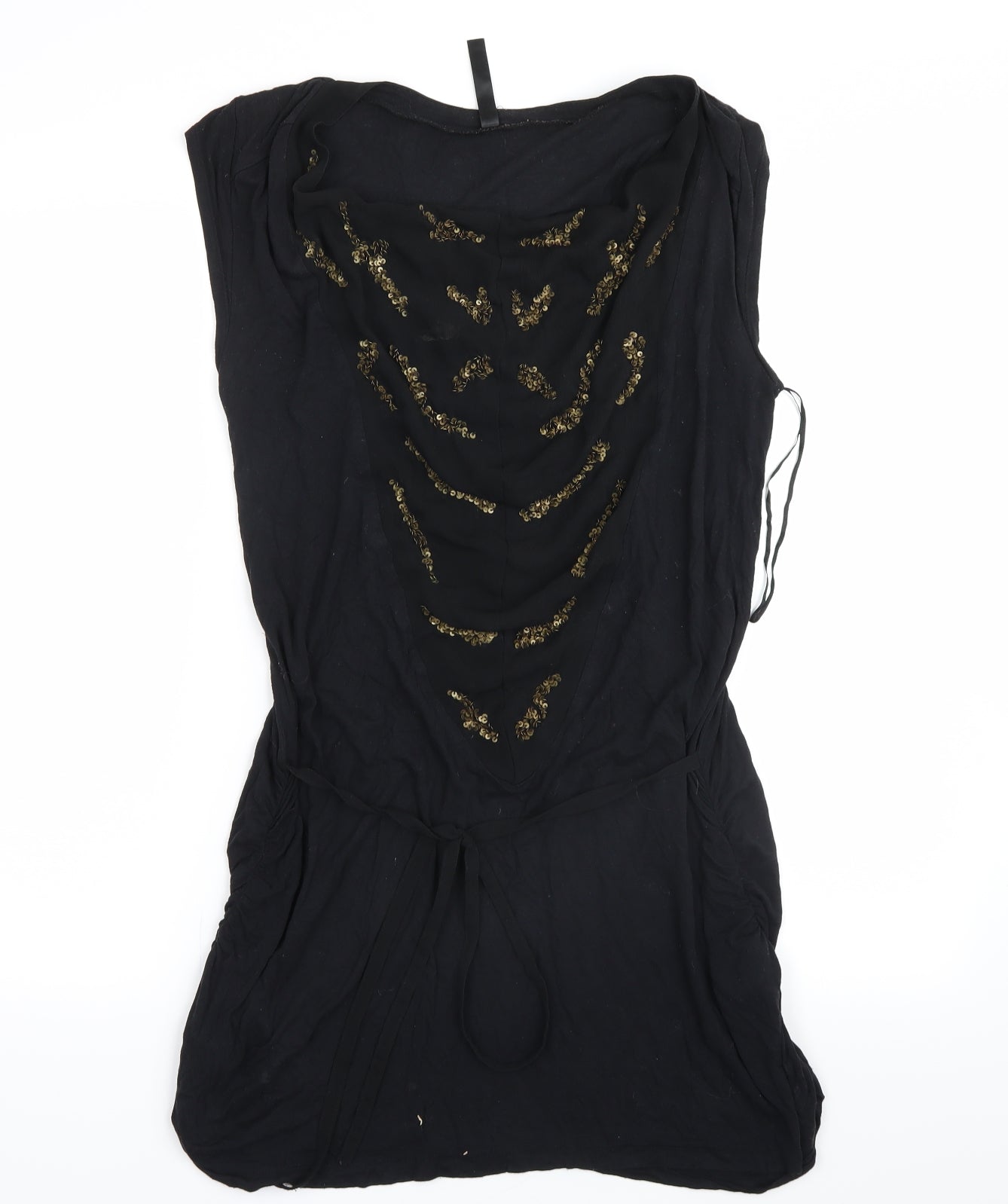 NEXT Womens Black   Basic Blouse Size 10