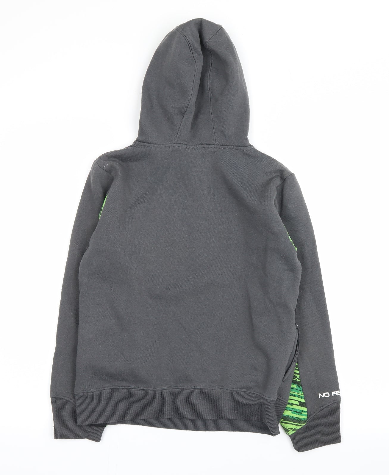 No Fear Boys Grey   Pullover Hoodie Size 11 Years