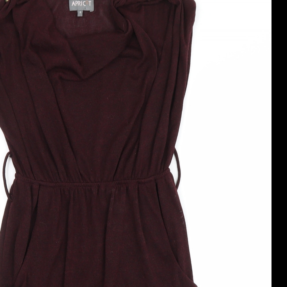 Apricot Womens Red   Jumper Dress  Size S