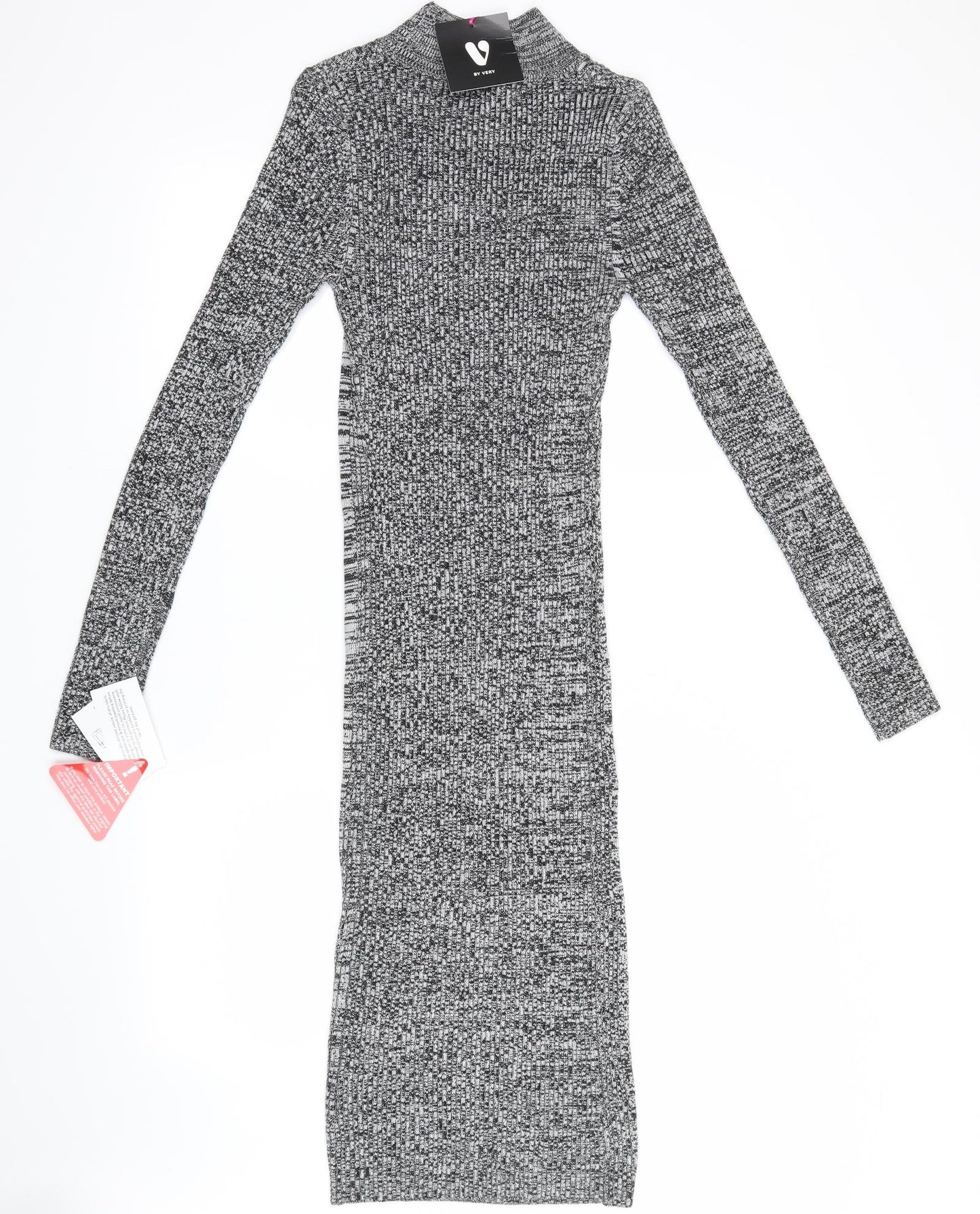 Very Womens Grey   Jumper Dress  Size 12