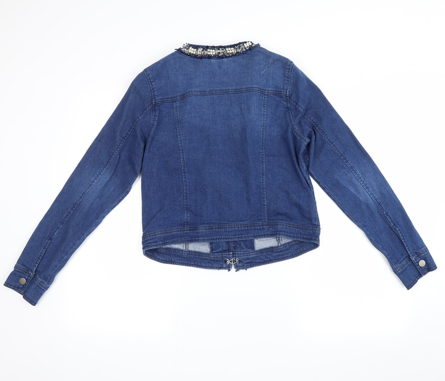 jdwilliams Womens Blue  Denim Jacket  Size 12