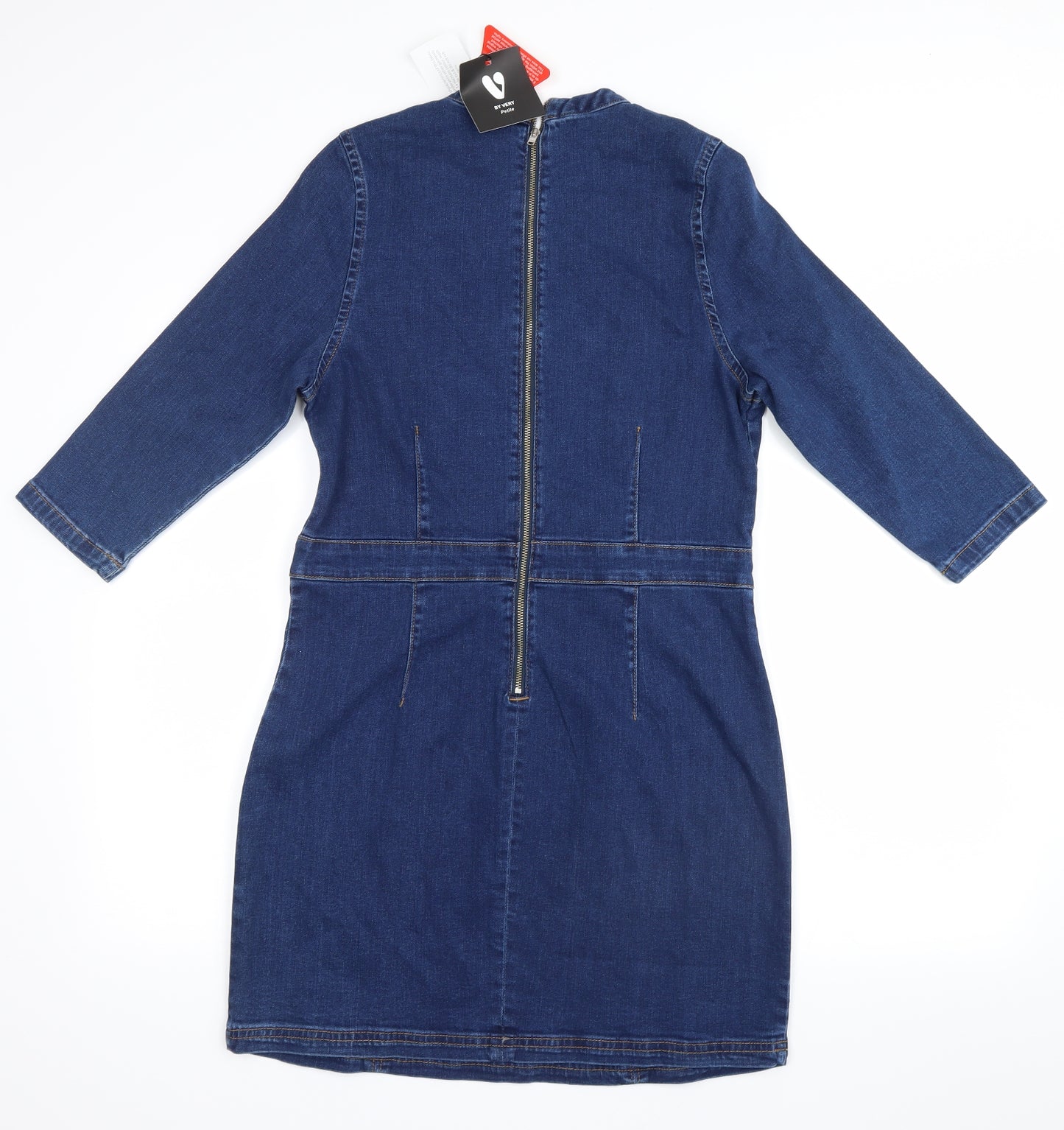 Very Womens Blue  Denim Jacket Dress  Size 14