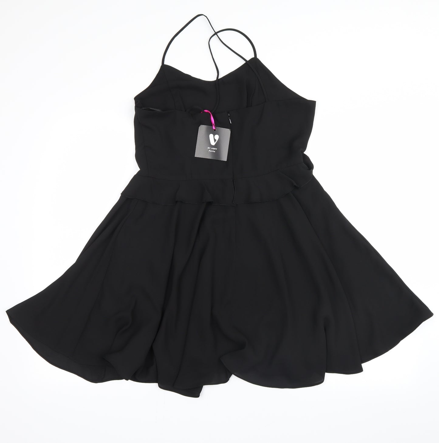 Very Womens Black   Tank Dress  Size 14