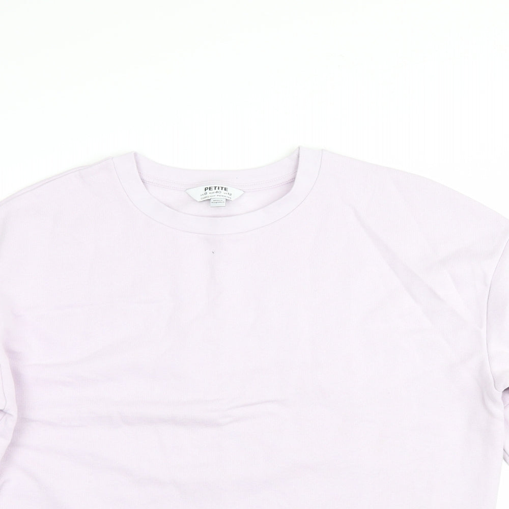 Dorothy Perkins Womens Purple   Pullover Sweatshirt Size 12