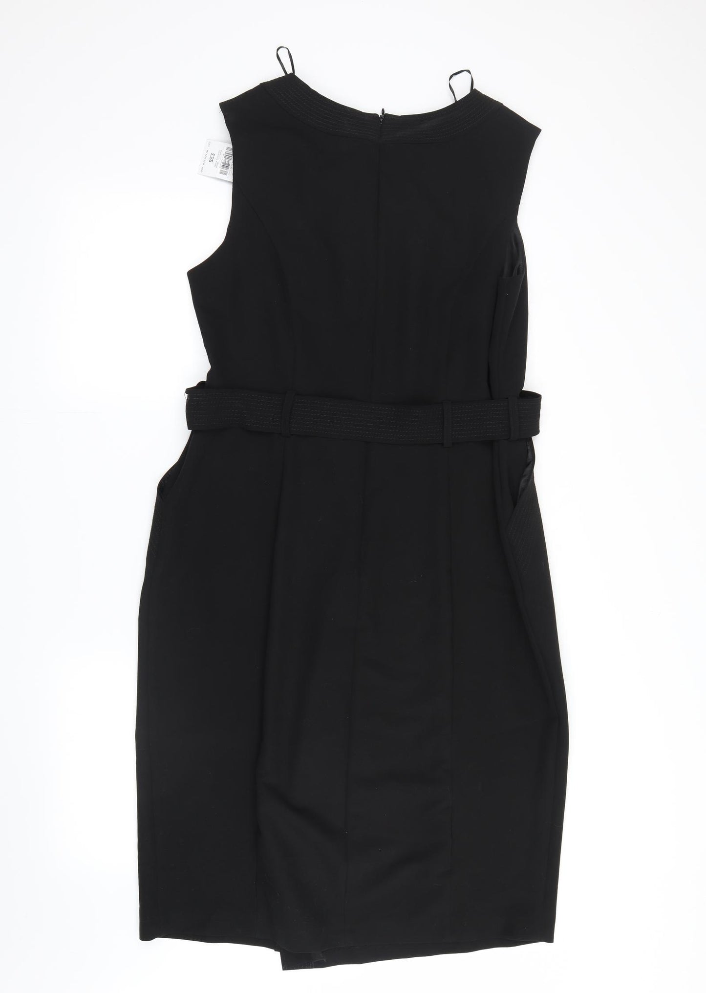 NEXT Womens Black   Tank Dress  Size 16