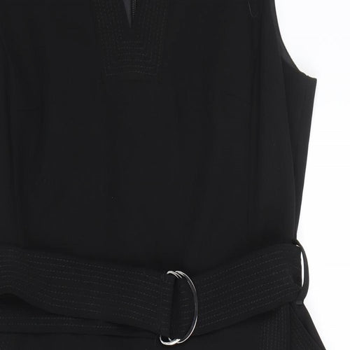 NEXT Womens Black   Tank Dress  Size 16