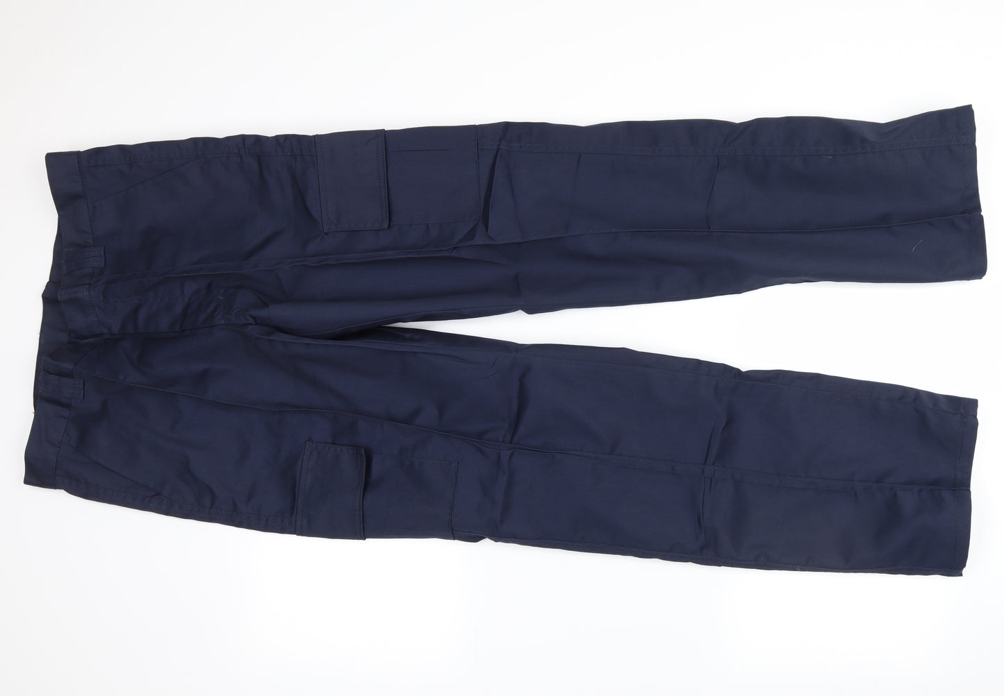 Uneek Mens Blue   Cargo Trousers Size 32 in