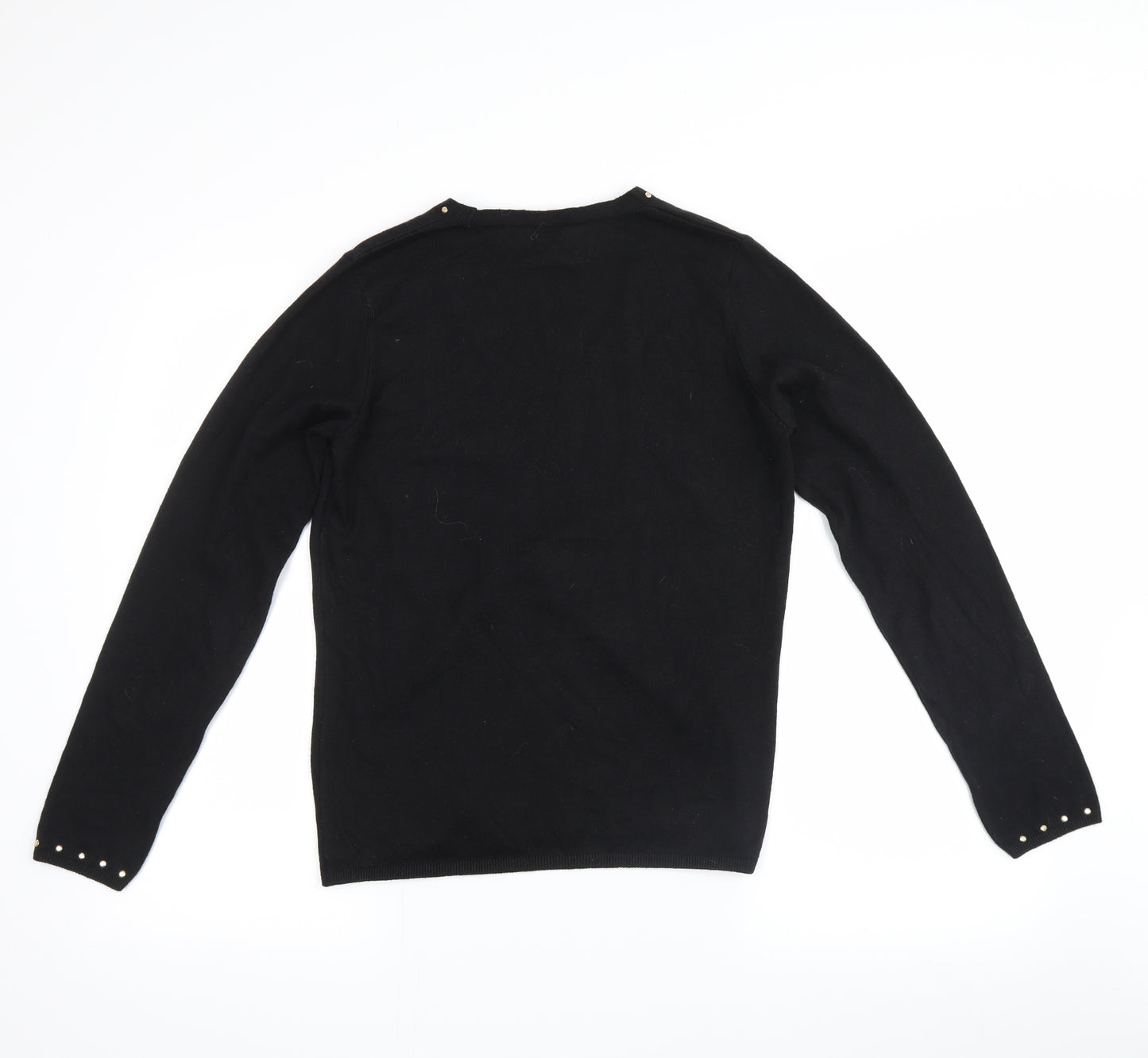 Dorothy Perkins Womens Black   Pullover Jumper Size 10