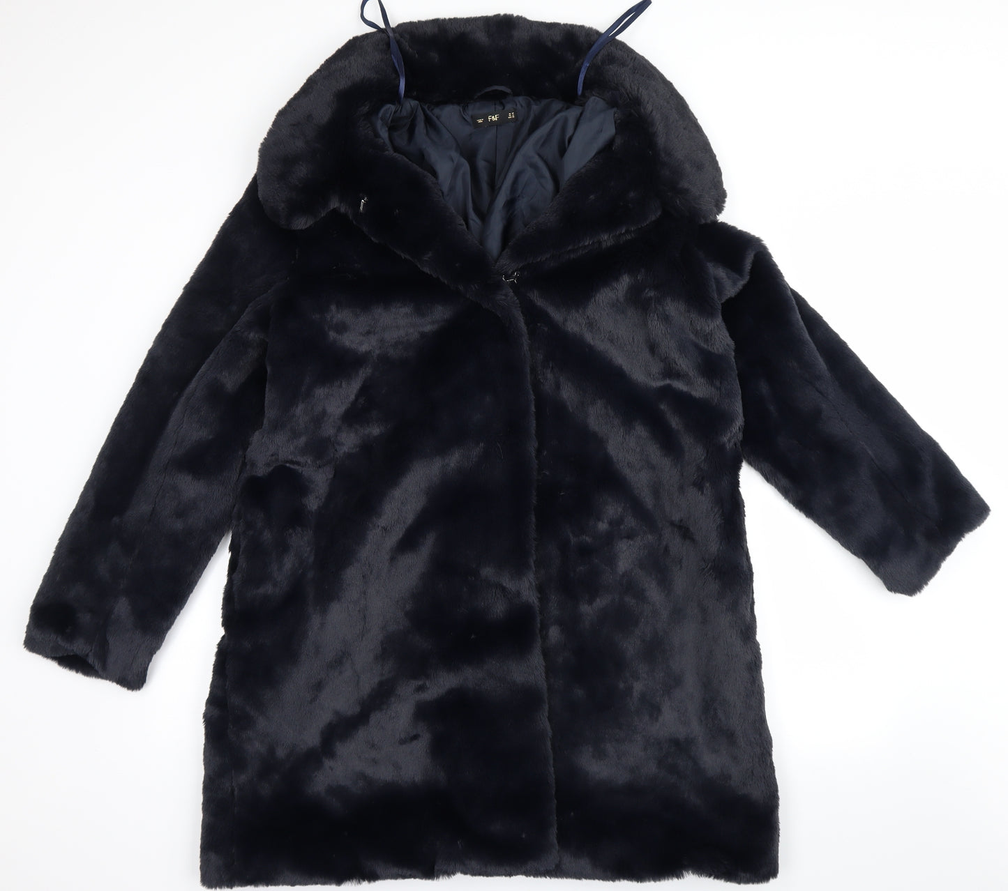 F&F Womens Blue   Trench Coat Coat Size 18