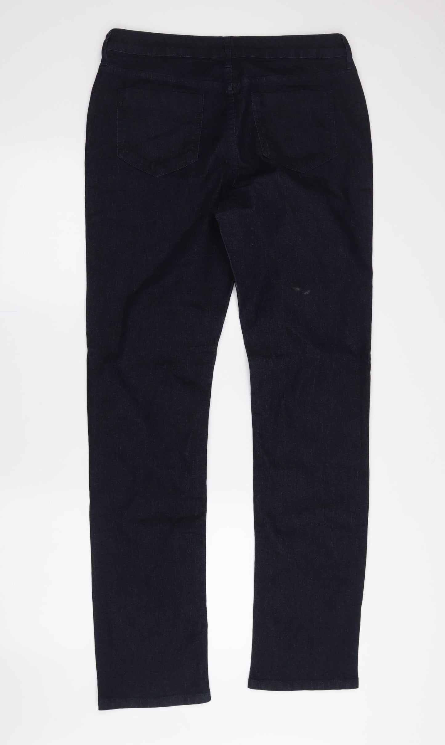 F&F Womens Blue  Denim Straight Jeans Size 12