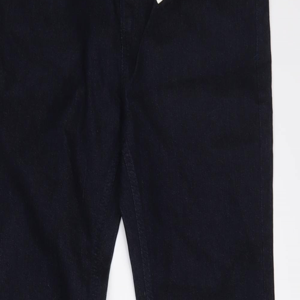 F&F Womens Blue  Denim Straight Jeans Size 12