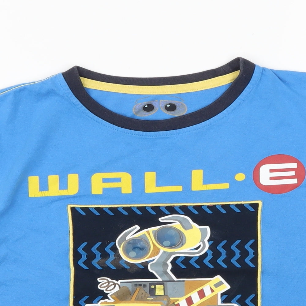 Marks and Spencer Boys Blue   Basic T-Shirt Size 7-8 Years