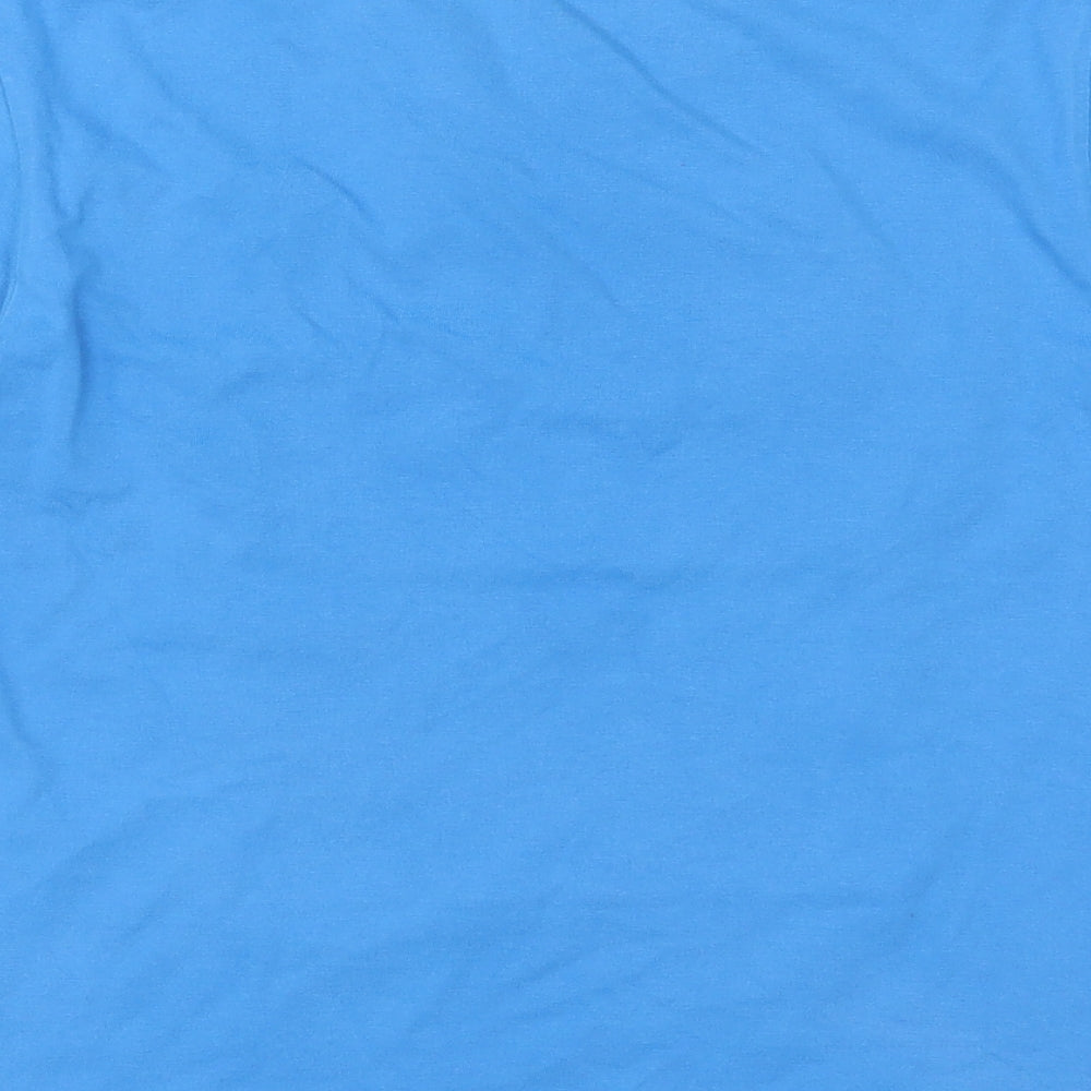 Marks and Spencer Boys Blue   Basic T-Shirt Size 7-8 Years