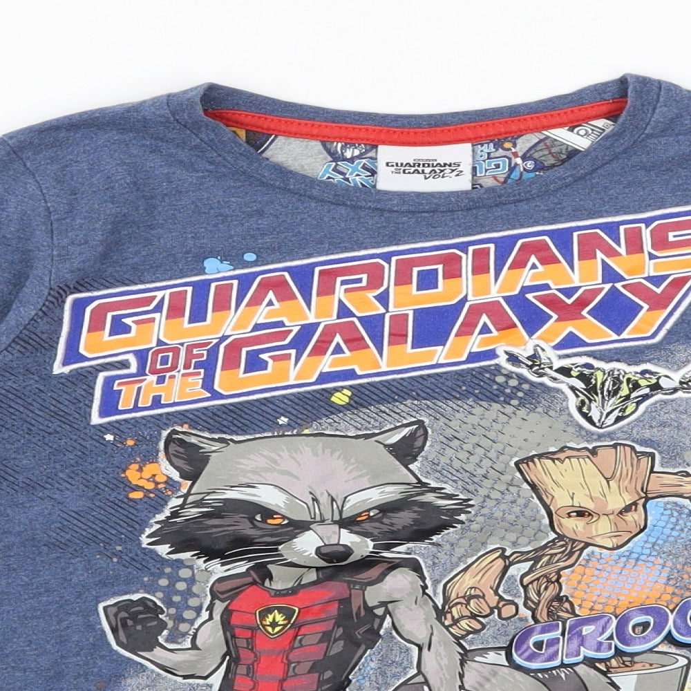 Tu  Boys Blue   Basic T-Shirt Size 7-8 Years  - MARVEL