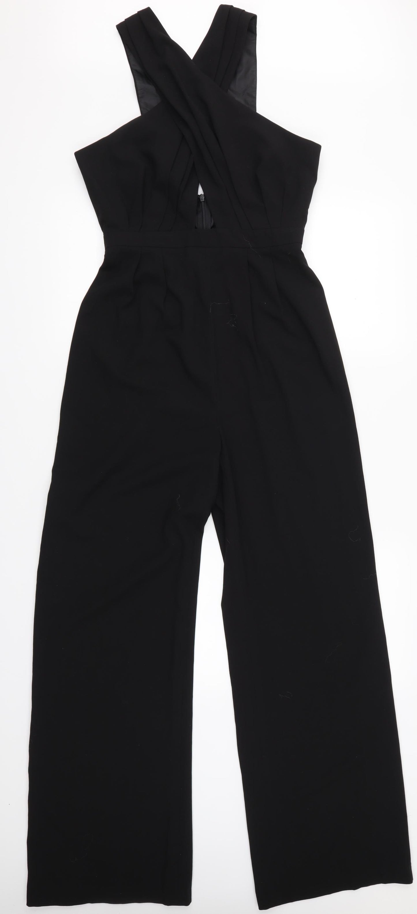 ASOS Womens Black   Playsuit One-Piece Size 10 L30 in