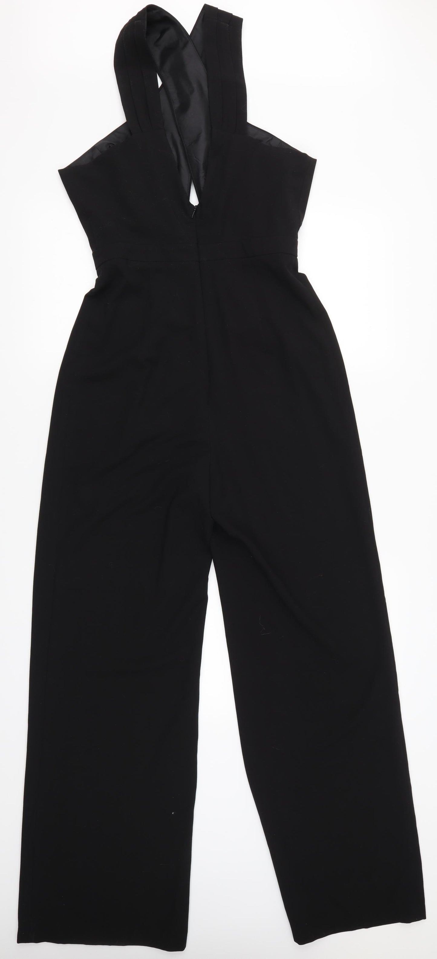 ASOS Womens Black   Playsuit One-Piece Size 10 L30 in