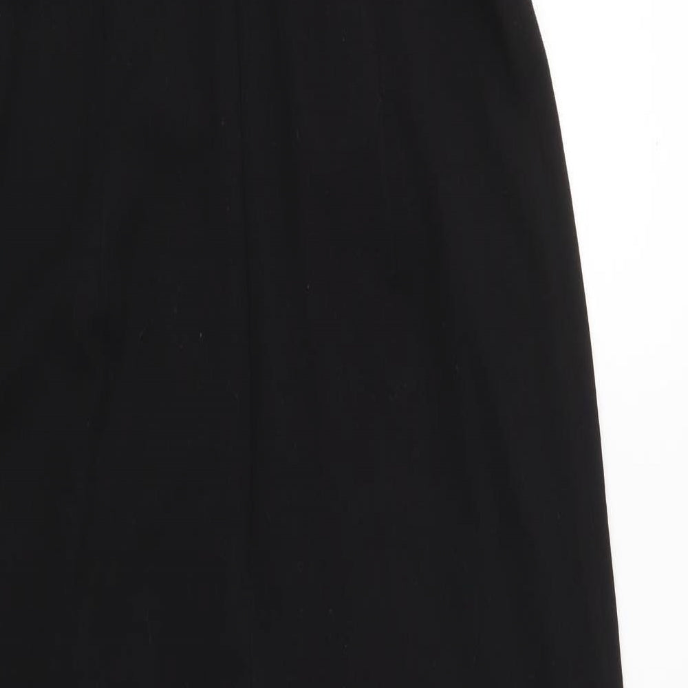 ASOS Womens Black   Playsuit One-Piece Size 10 L30 in