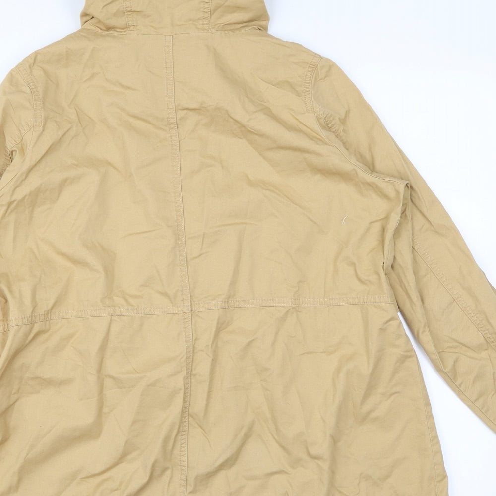 muguoguomu Womens Brown   Parka Coat Size M