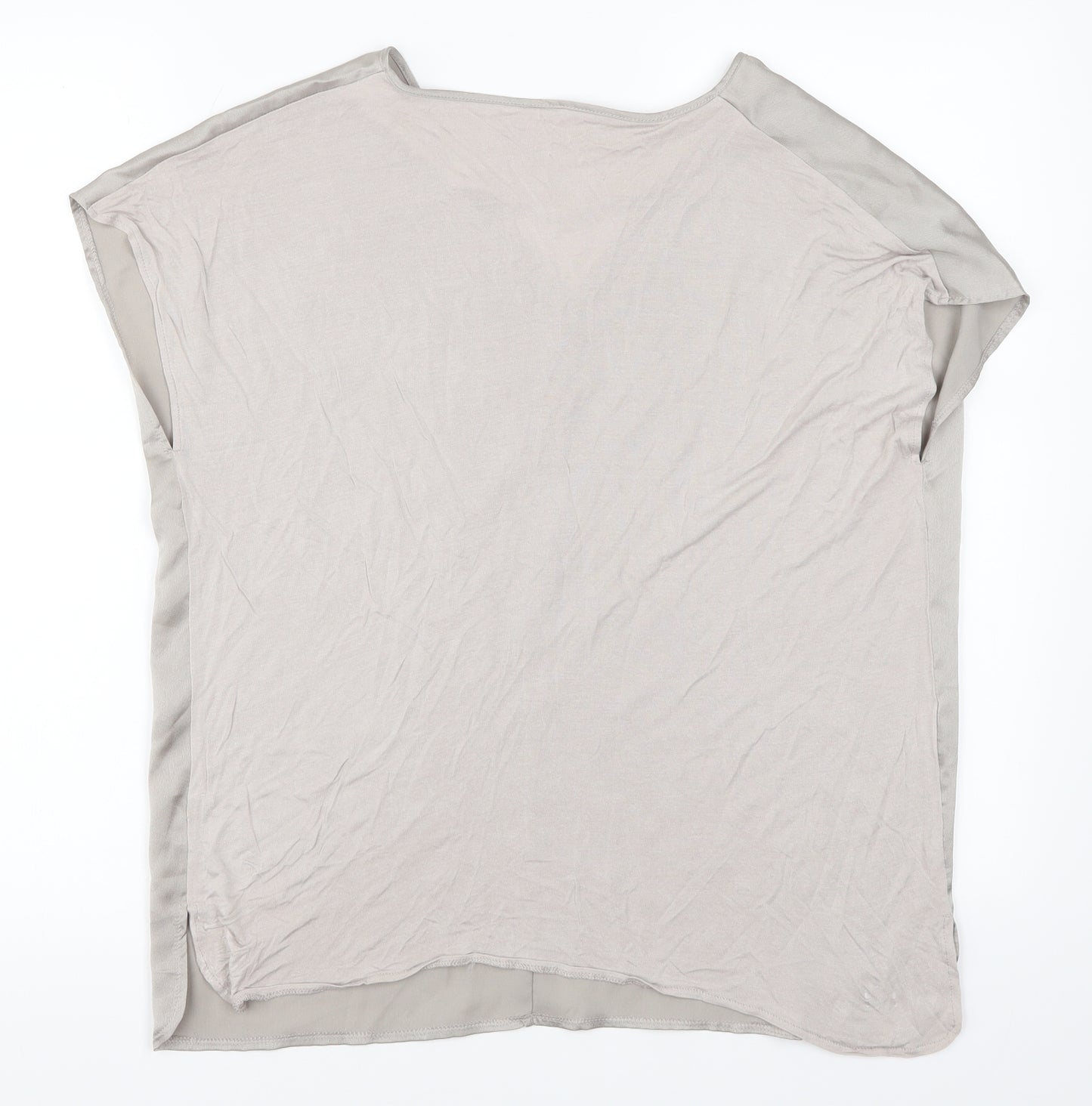 Mango Womens Grey   Basic Blouse Size M