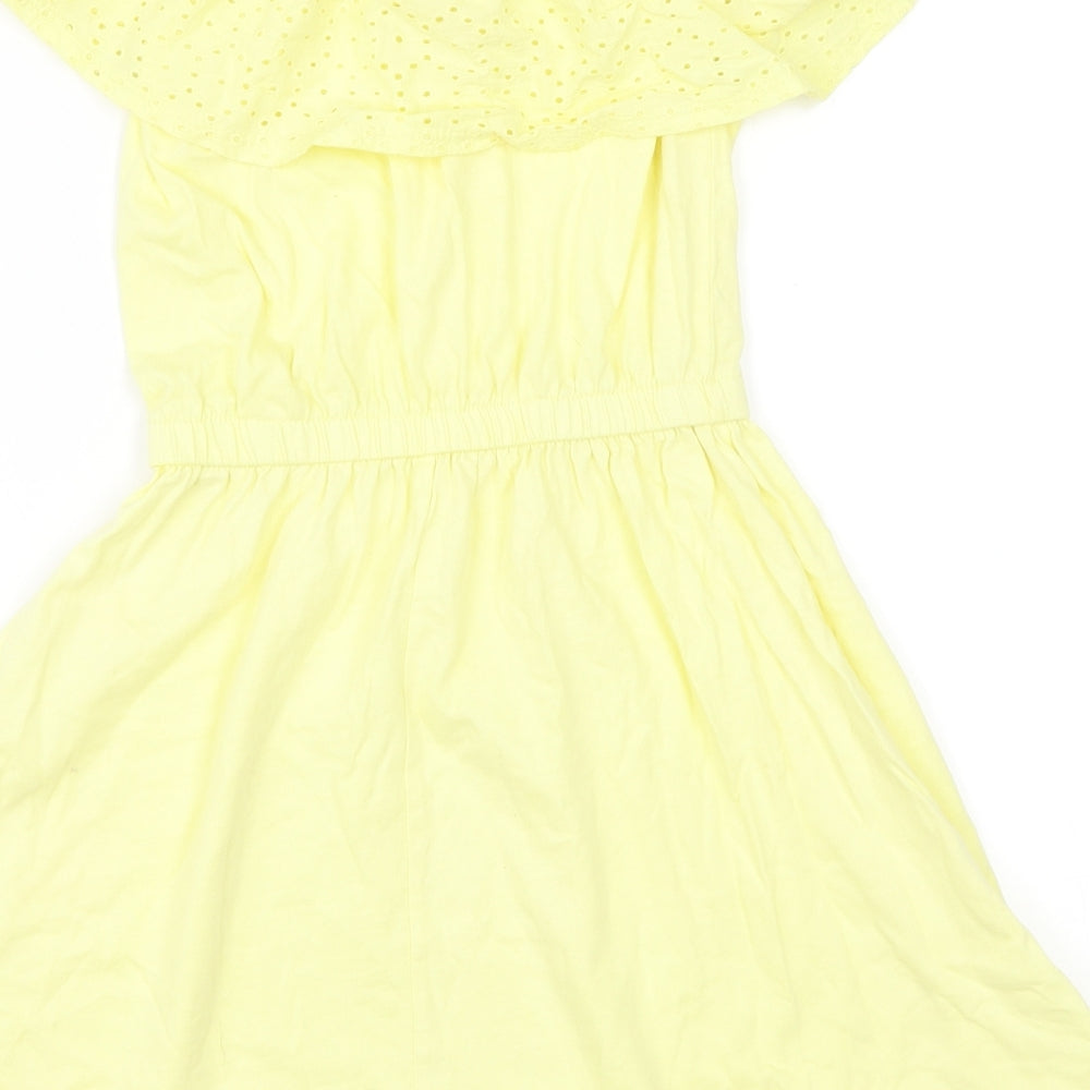 Primark Girls Yellow   A-Line  Size 9-10 Years