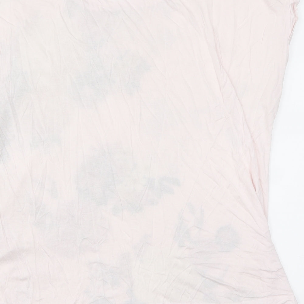 Peacocks Womens Pink Floral  Basic Blouse Size 14