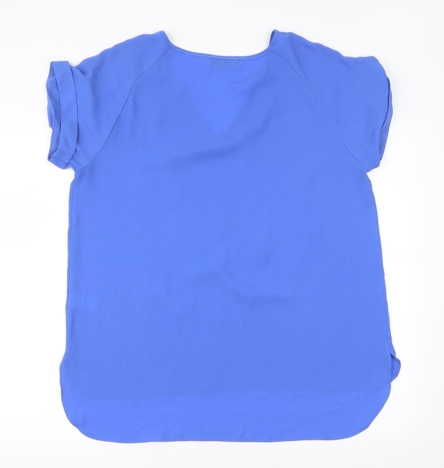 Papaya Womens Blue   Basic Blouse Size 16