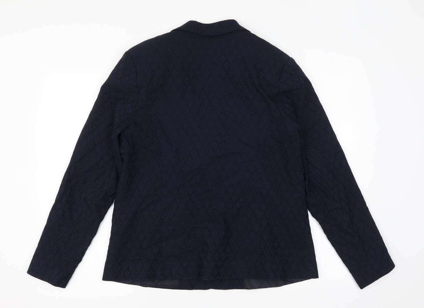 Tu  Womens Blue   Jacket Blazer Size 14