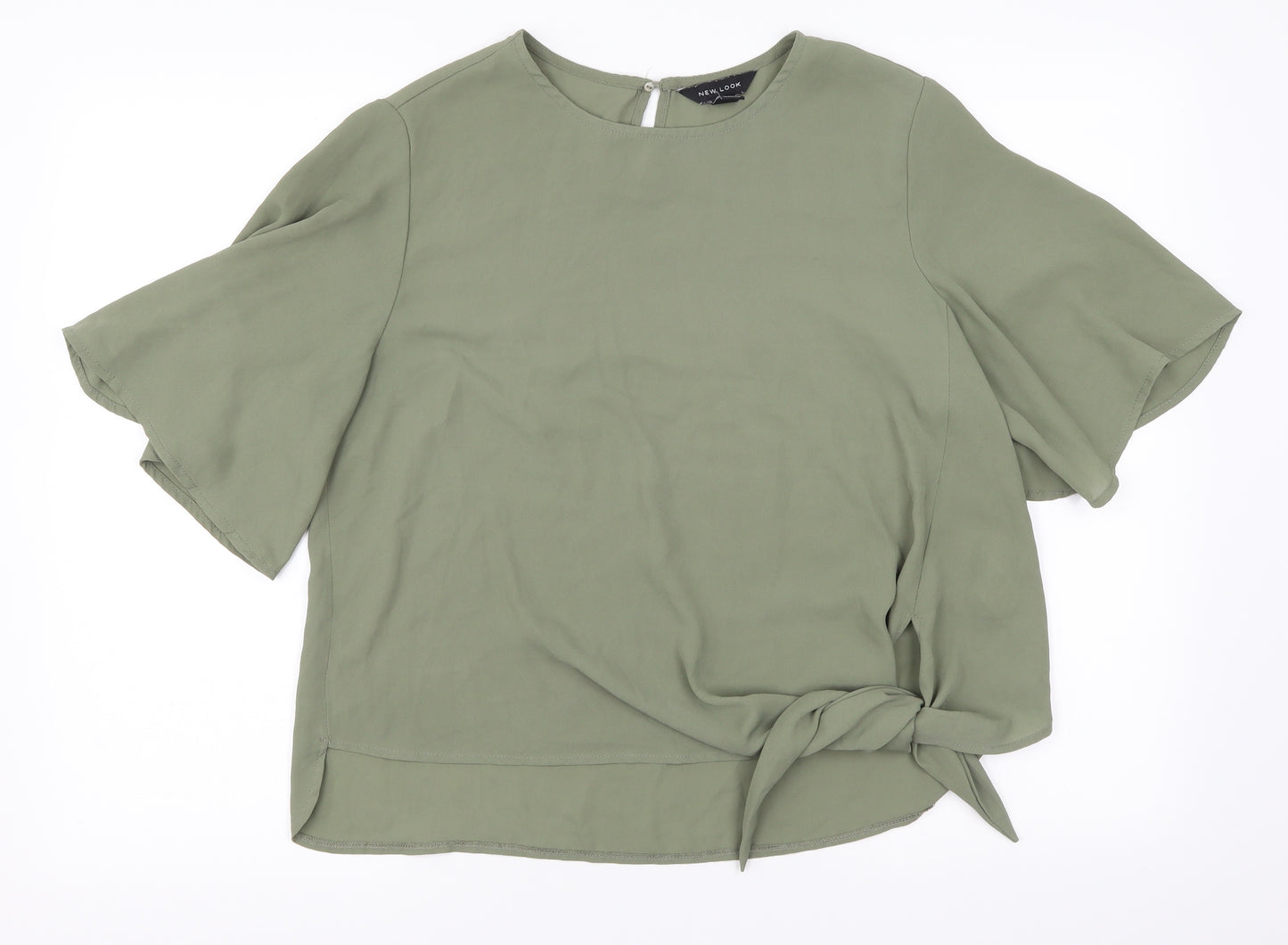 New Look Womens Green   Basic Blouse Size 14