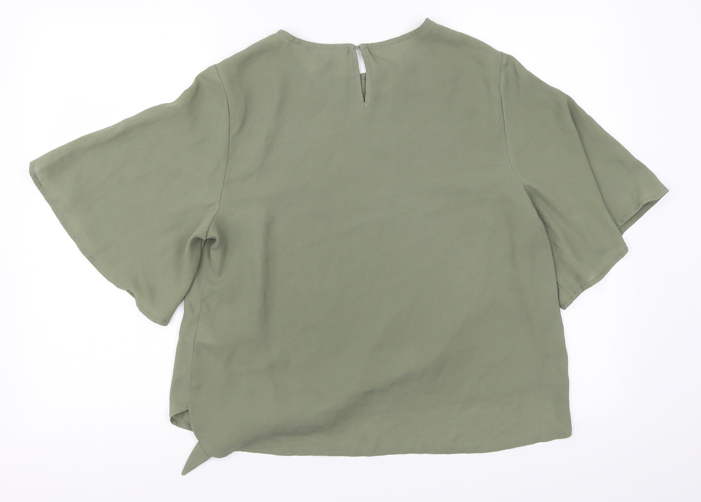 New Look Womens Green   Basic Blouse Size 14