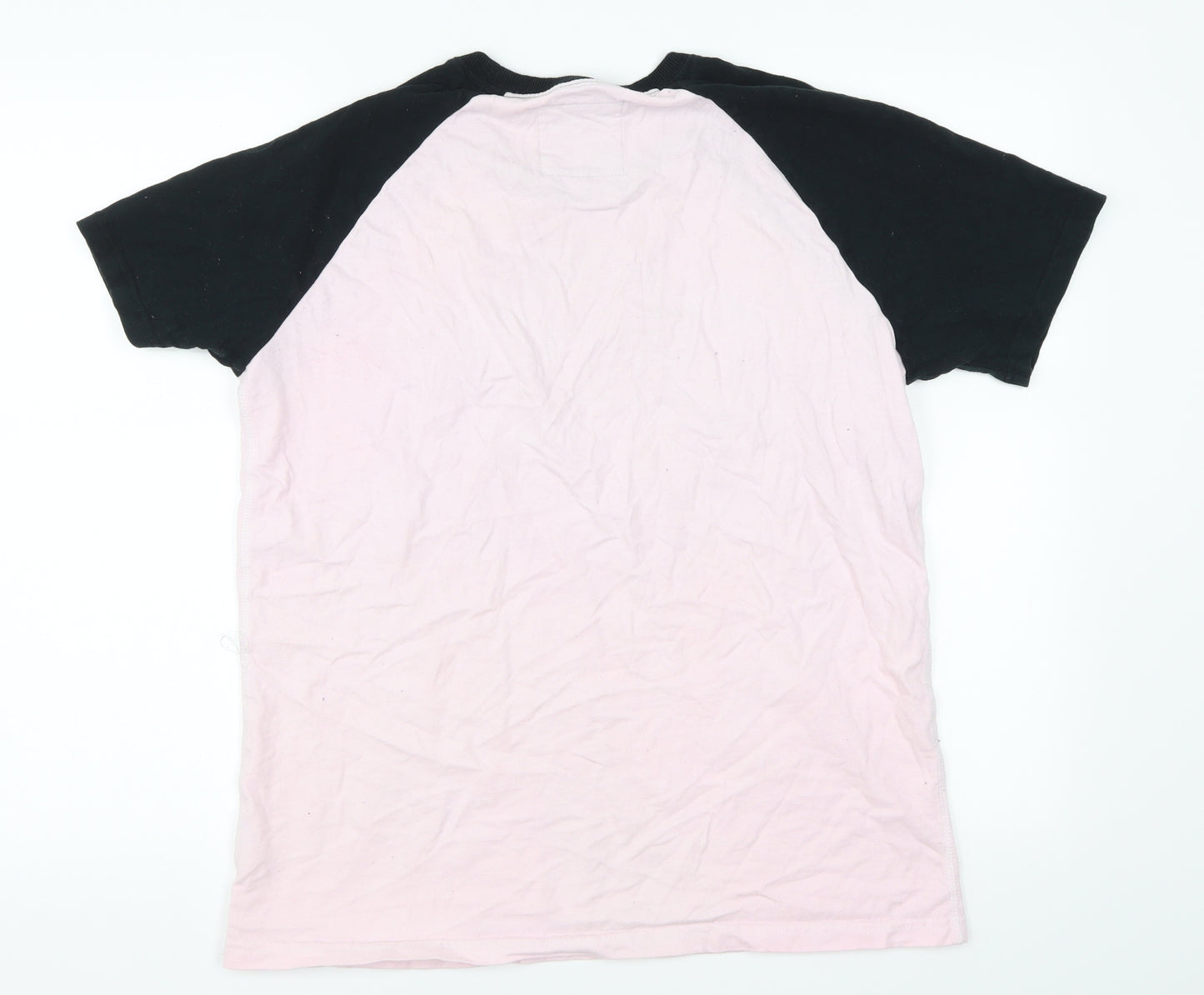 Superdry Mens Pink    T-Shirt Size L