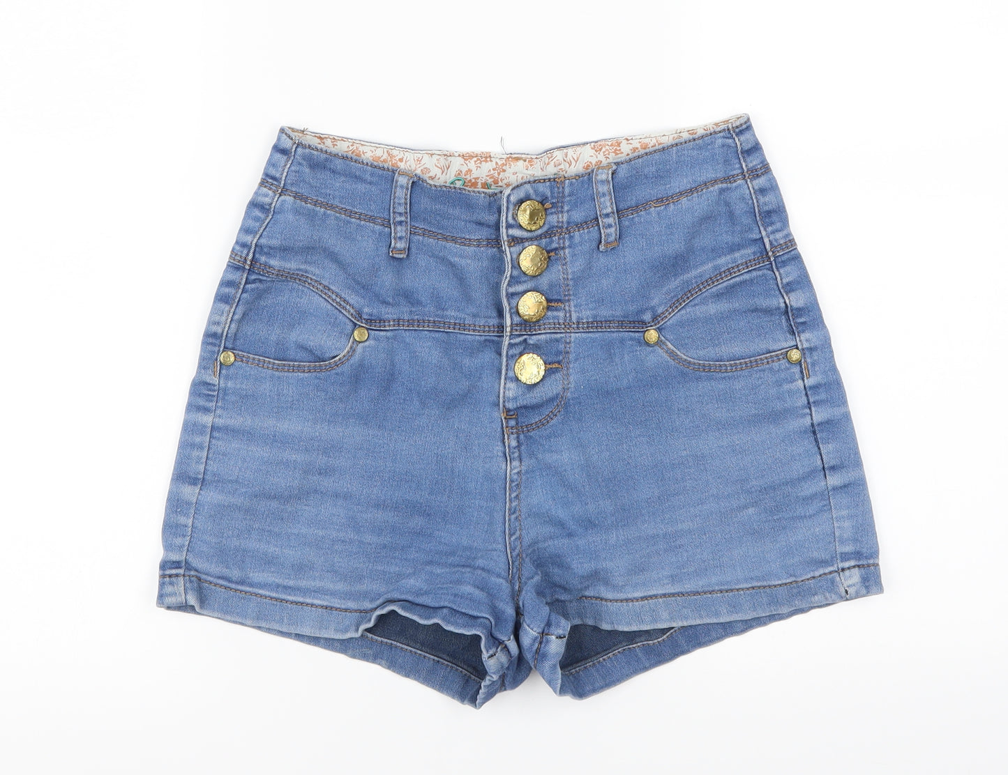 Denim Co  Womens Blue   Hot Pants Shorts Size 10