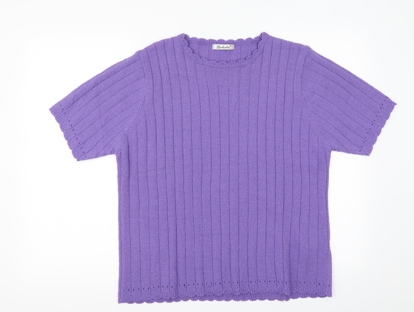 Berkertex Womens Purple   Pullover Jumper Size 18  - 18-20 size