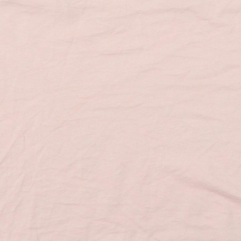 New Look Womens Pink   Cropped T-Shirt Size 8